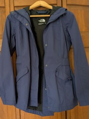 The North Face Women's Kindling Navy Raincoat